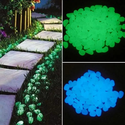 Garden Pebbles Glow Stones Rocks