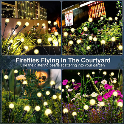 Solar Powered Firefly Lights,