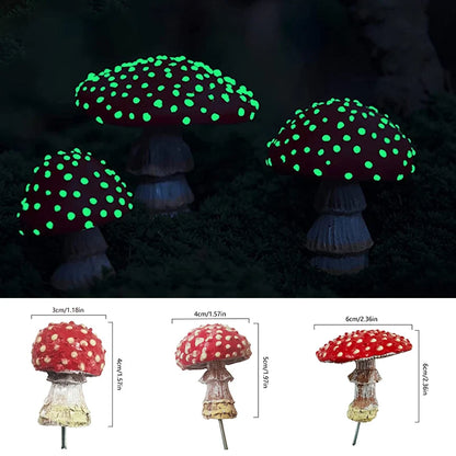 Mini Mushroom Glow In The Dark