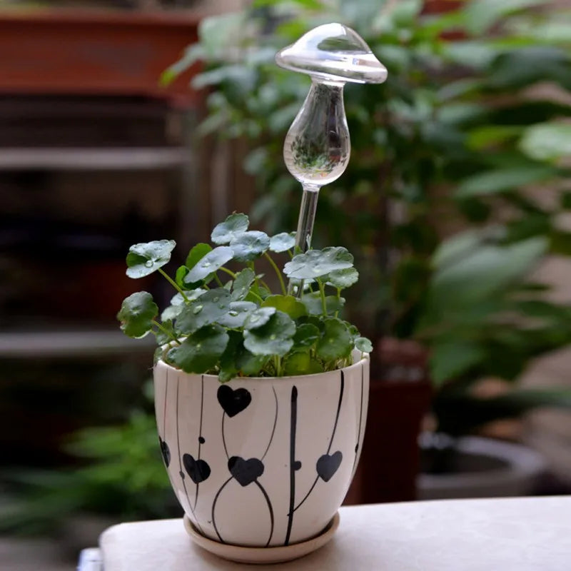 Plant Automatic Self-Watering Glass Bird Watering