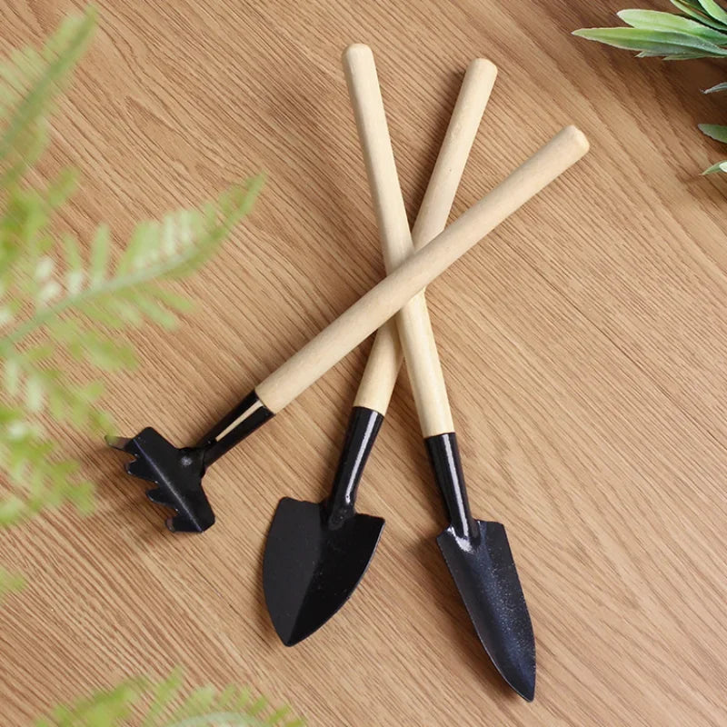 3pcs Mini Gardening Set Potting Tools