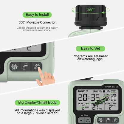 Automatic Water Timer Digital Irrigation Machine