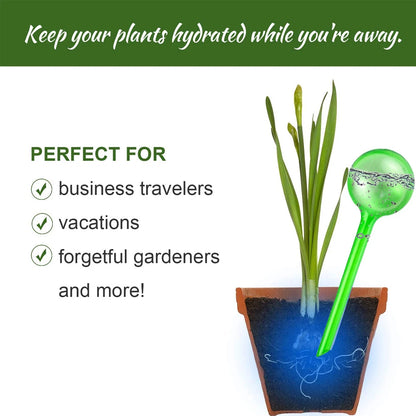 Automatic Plant Watering Bulbs Self Watering Globe Balls Water Drip